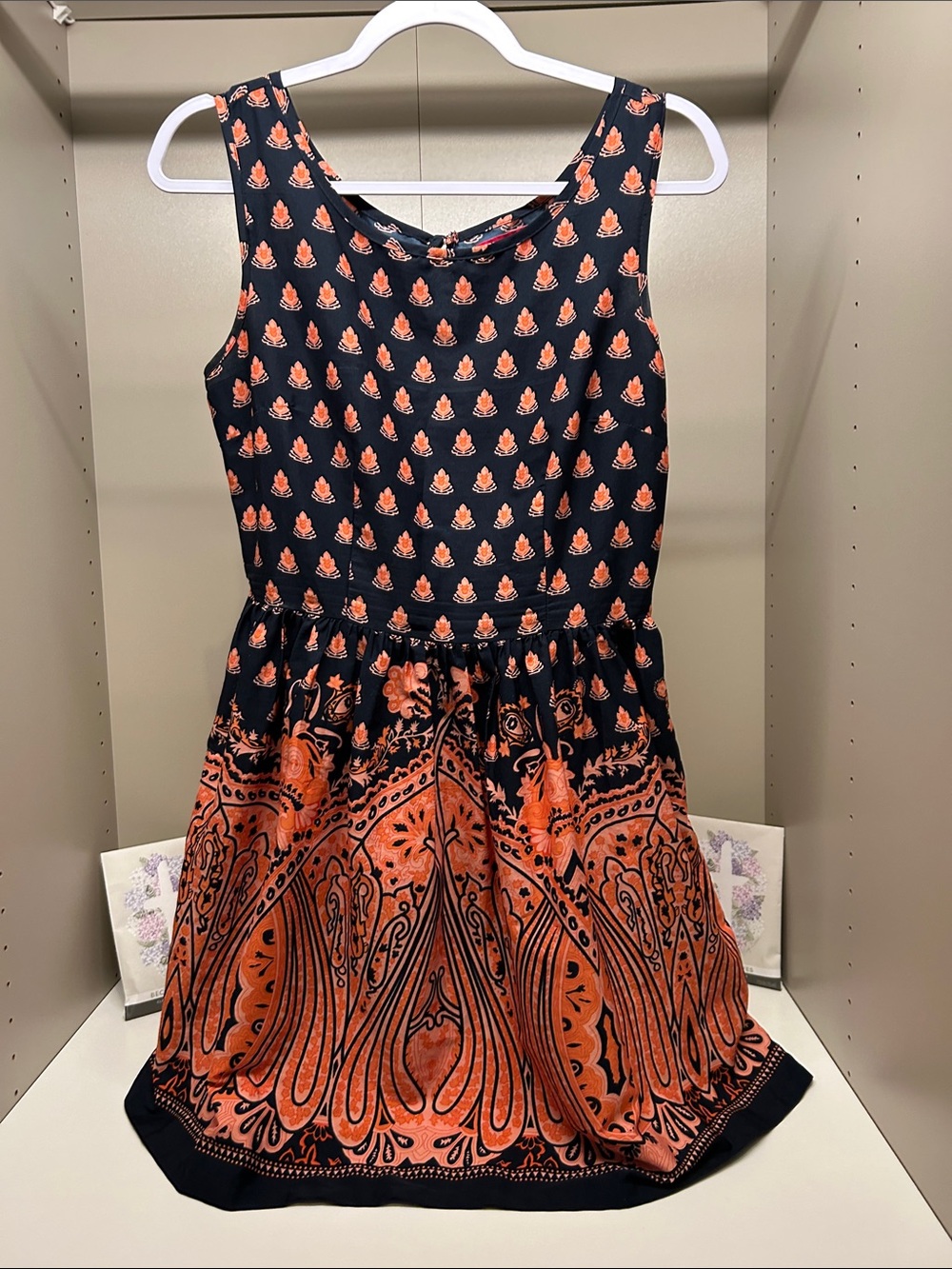 Beautiful UP by Ultra Pink-sleeveless summer mini dress Size Medium